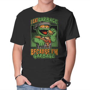 I Garbage Tote Bag Clean Design