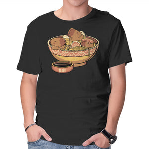 Capybara Cute Ramen Apparel Clean Design