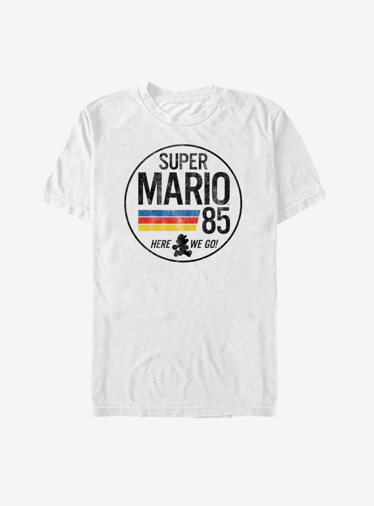 Nintendo retro platform gamer Retro Rainbow Ring T-Shirt 3