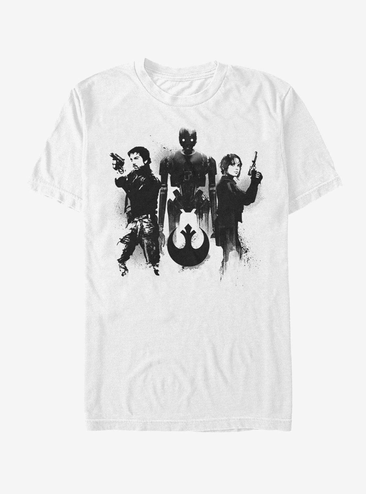 space adventure Rebellion Hero Silhouette T-Shirt