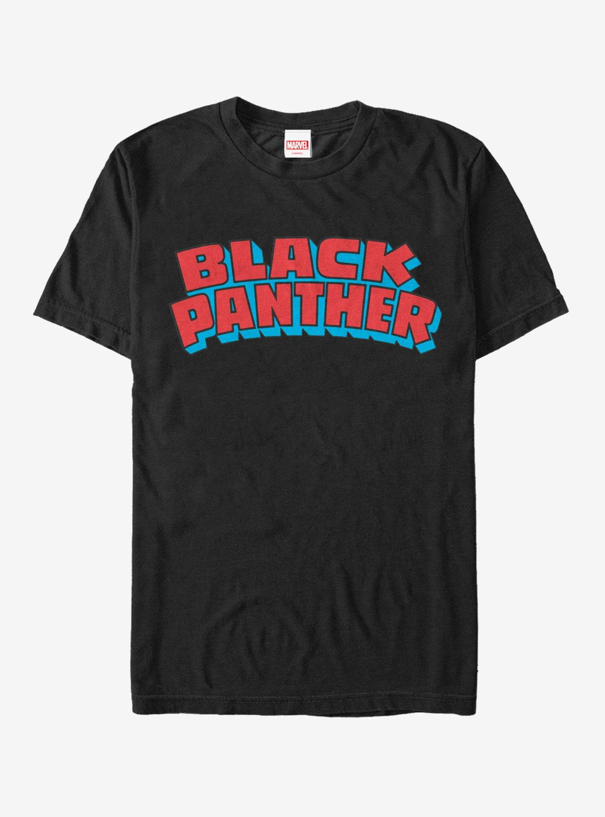 Black Panther Retro Logo T-Shirt