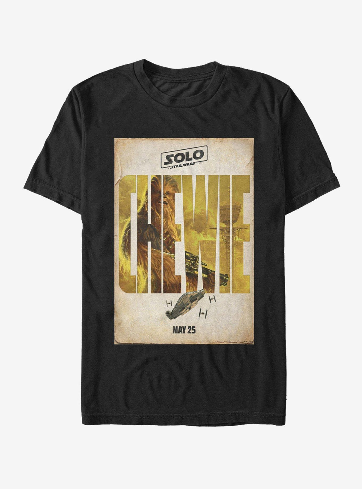 space adventure Solo A space adventure Story Chewie Movie Poster T-Shirt