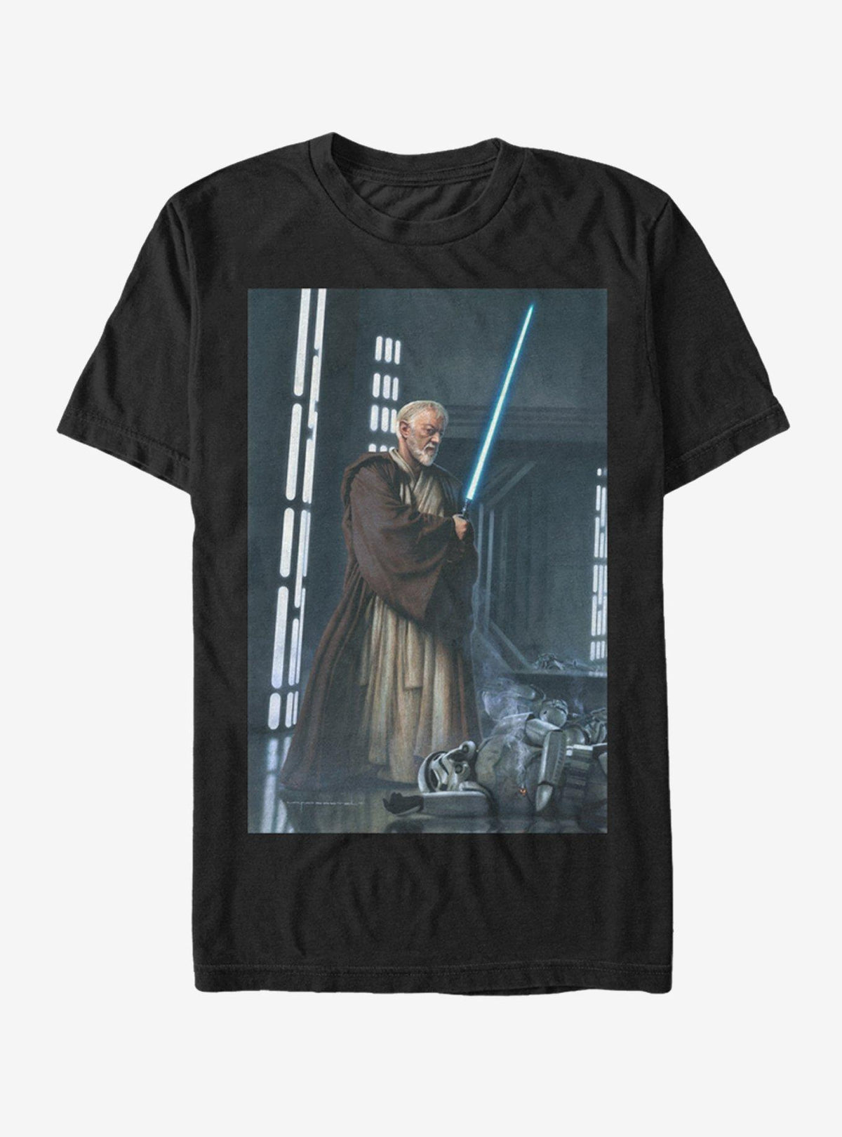 space adventure Obi-Wan Kenobi Lightsaber T-Shirt