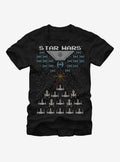 space adventure Pixel Battle of Yavin T-Shirt