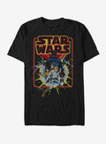 space adventure Retro Explosion T-Shirt