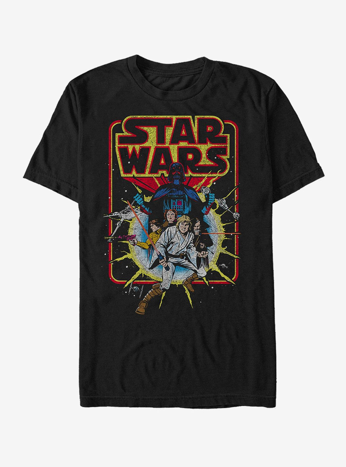 space adventure Retro Explosion T-Shirt