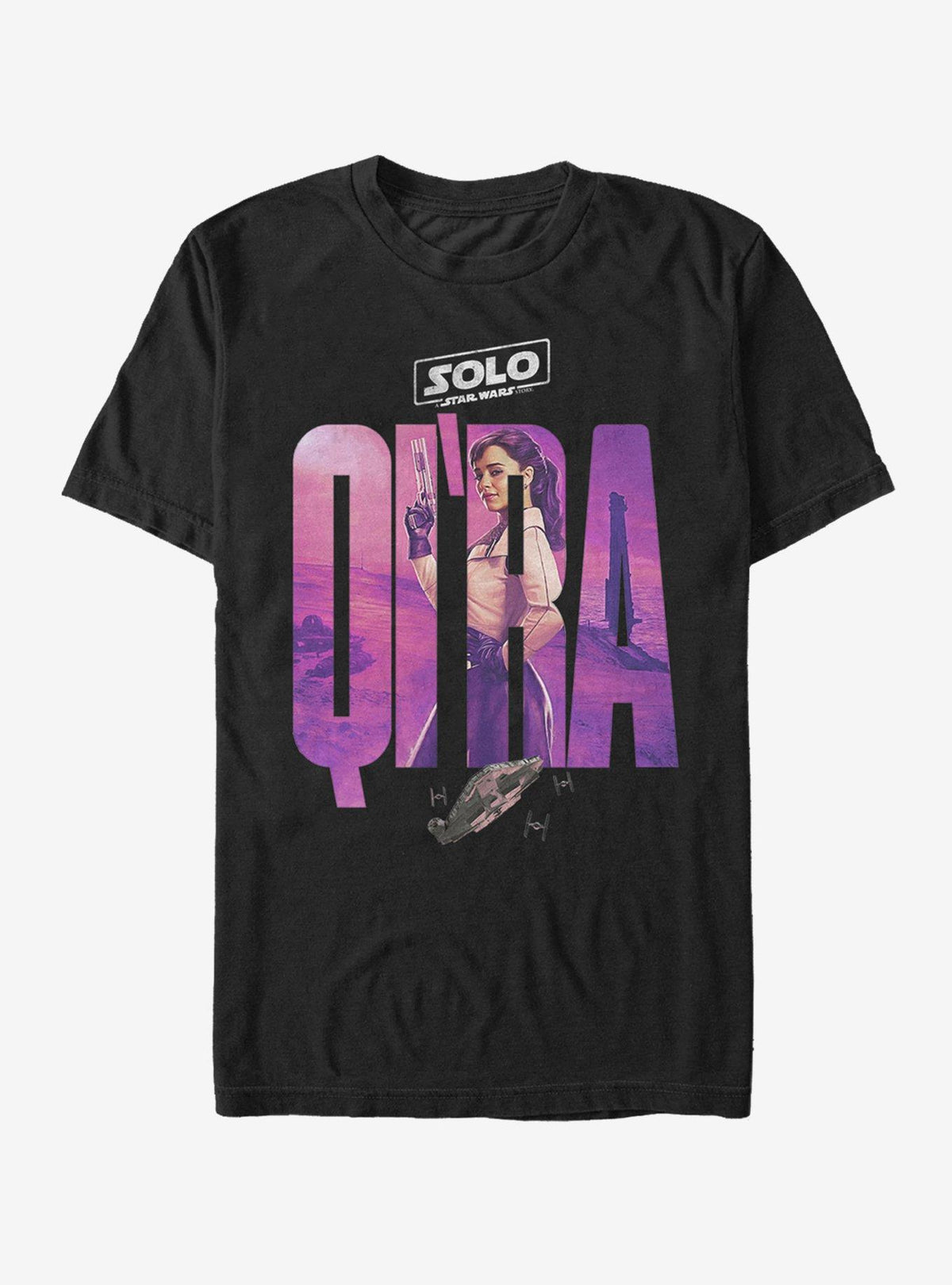 space adventure Solo A space adventure Story Qi'ra Movie Poster T-Shirt