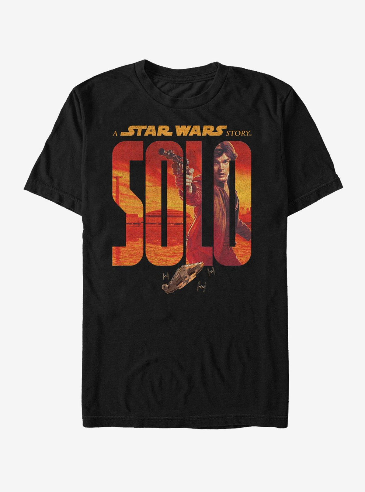 space adventure Solo A space adventure Story Logo T-Shirt