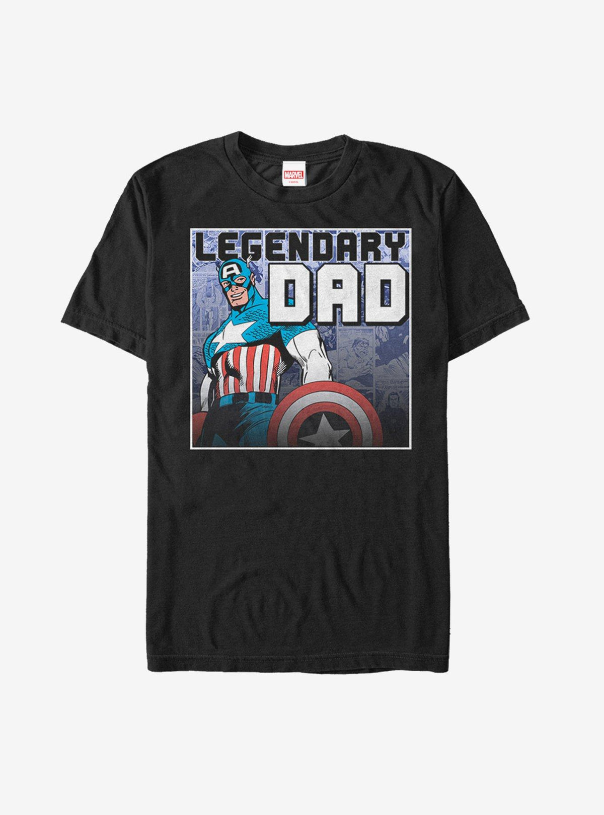 Father's Day Captain America Legend T-Shirt