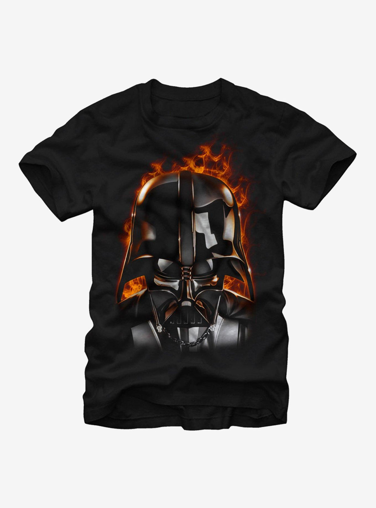 space adventure Darth Vader With Flames T-Shirt
