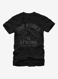 space adventure The Force is Strong T-Shirt