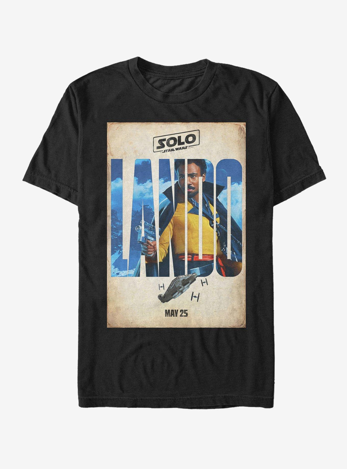 space adventure Solo A space adventure Story Lando Name Poster T-Shirt