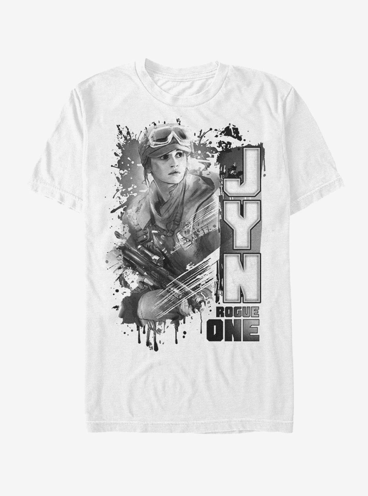 space adventure Jyn Paint Splatter Print T-Shirt