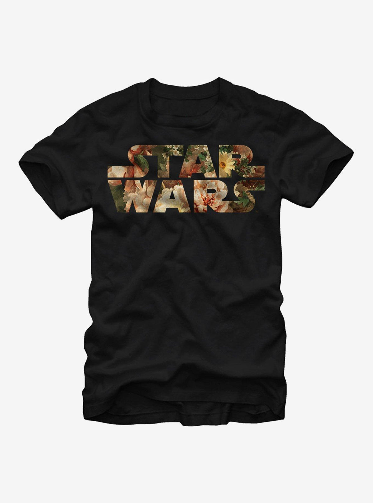 space adventure Floral Print Logo T-Shirt