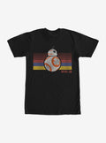 space adventure BB-8 Retro Stripes T-Shirt