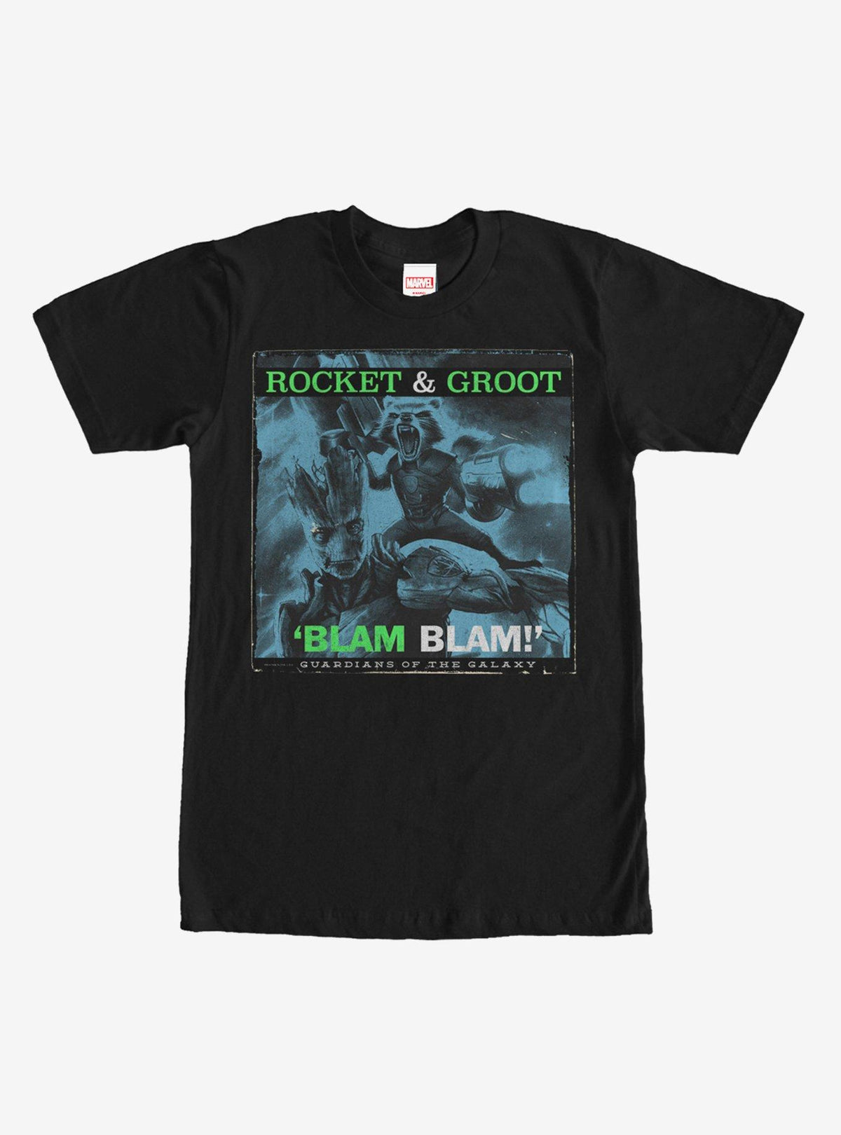 Guardians of the Galaxy Rocket and Groot Blam T-Shirt