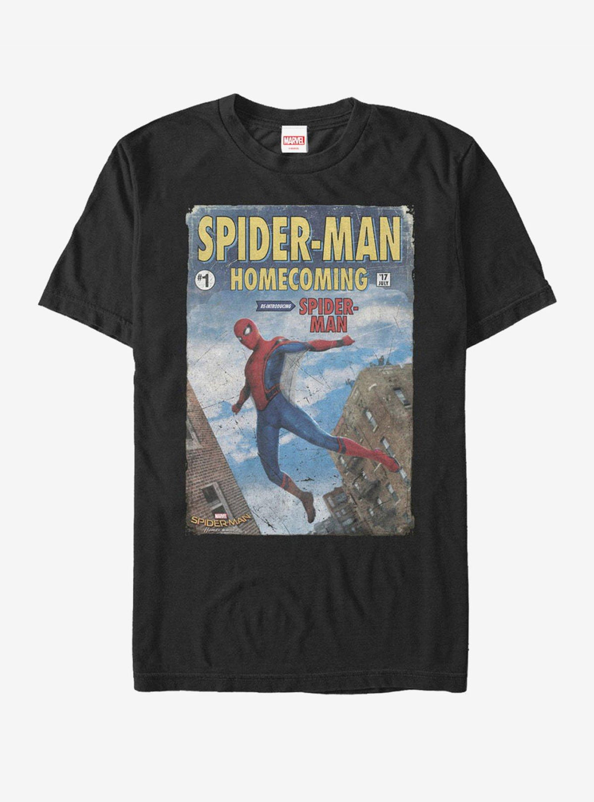 web hero Homecoming Comic Book T-Shirt