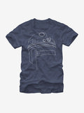 space adventure R2-D2 Outline T-Shirt