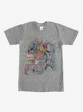 Retro Comic Book Print T-Shirt