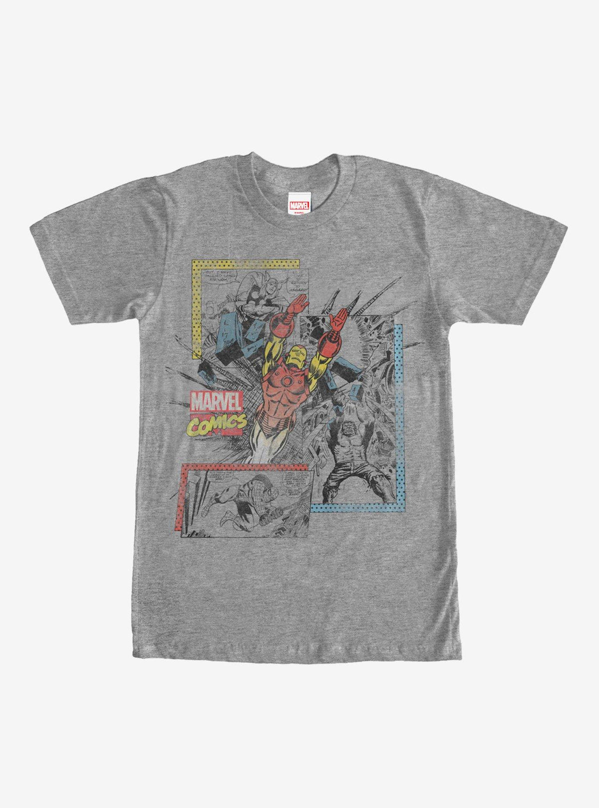 Retro Comic Book Print T-Shirt