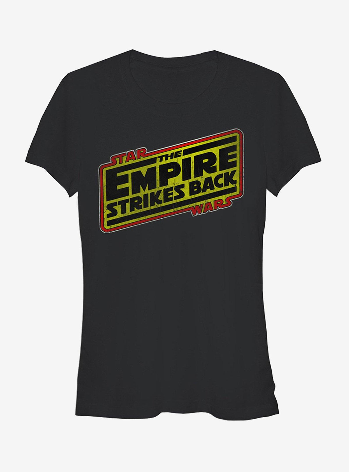 space adventure Episode V The Empire Strikes Back Logo Girls T-Shirt