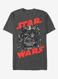 space adventure Darth Vader Helmet Collapse T-Shirt