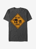 space adventure AT-AT Crossing Sign T-Shirt