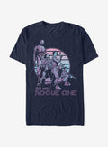 space adventure Retro Rebel Print T-Shirt