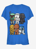 space adventure Cartoon Characters Girls T-Shirt