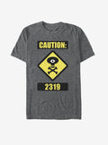 Monsters Inc Caution 2319 T-Shirt
