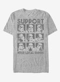 space adventure Support Your Local Empire T-Shirt