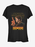space adventure Han Profile Girls T-Shirt