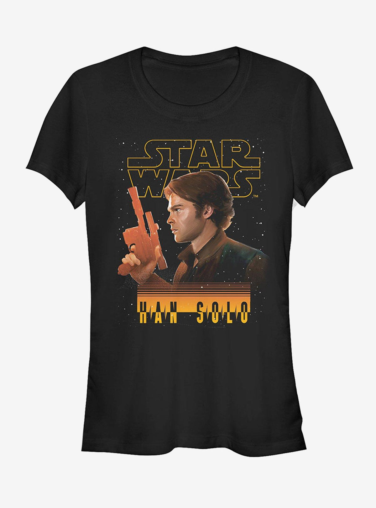 space adventure Han Profile Girls T-Shirt