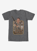 space adventure Retro Rey and BB-8 T-Shirt