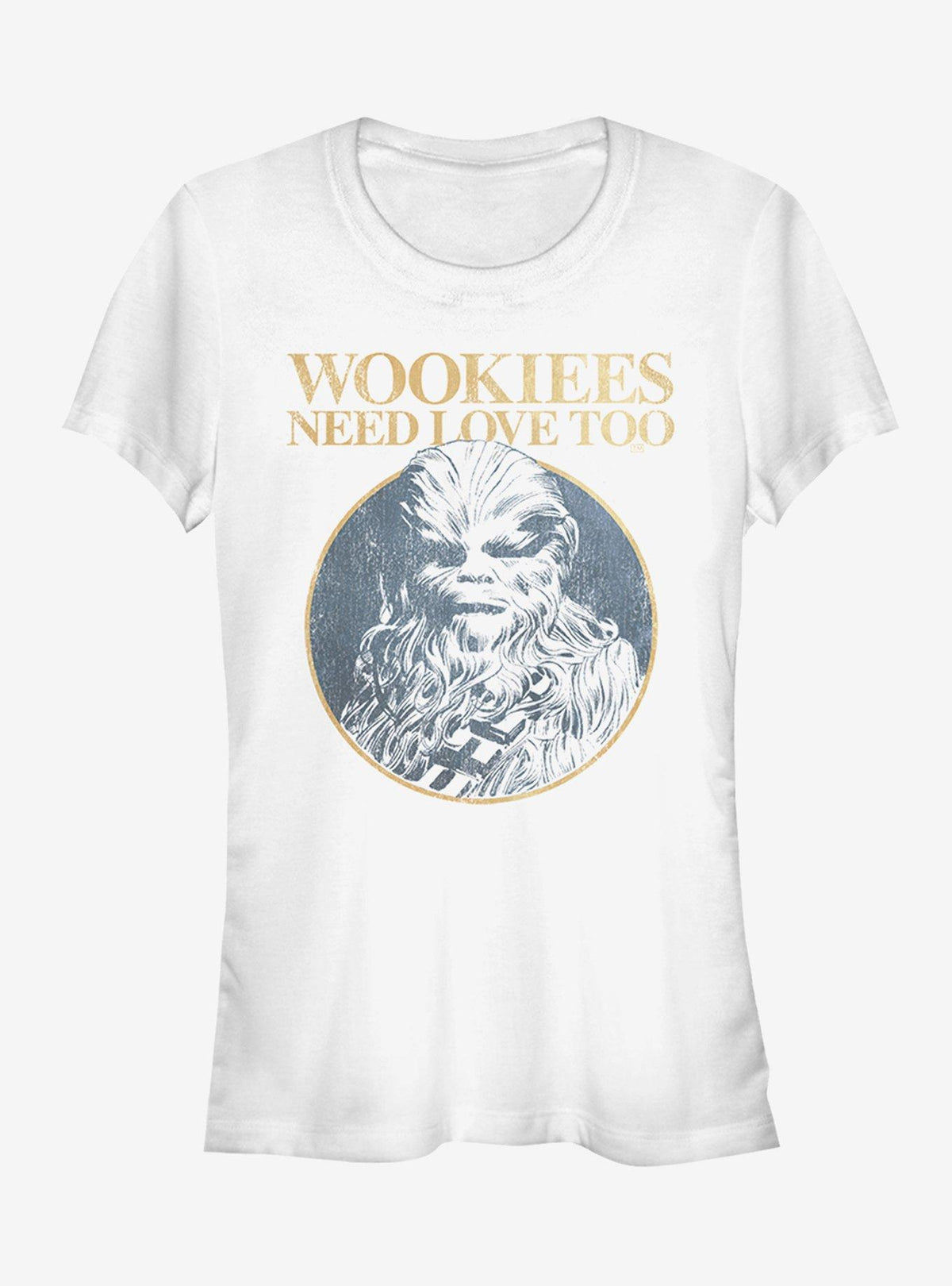 space adventure Valentine's Day Wookiees Need Love Too Girls T-Shirt