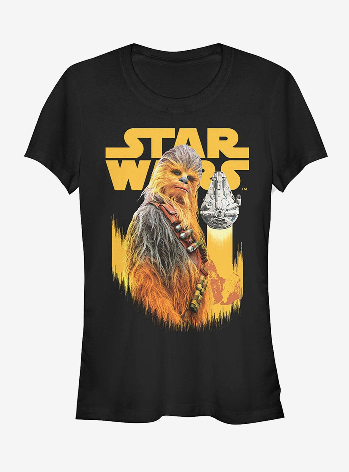 space adventure Chewie Pose Girls T-Shirt