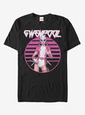 Gwenpool Retro Circle T-Shirt