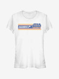space adventure Retro Streaks Girls T-Shirt