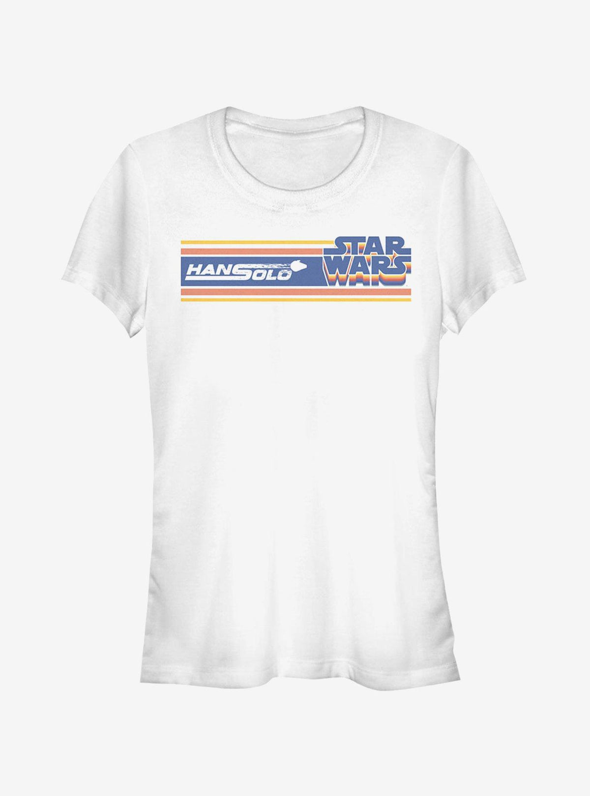 space adventure Retro Streaks Girls T-Shirt