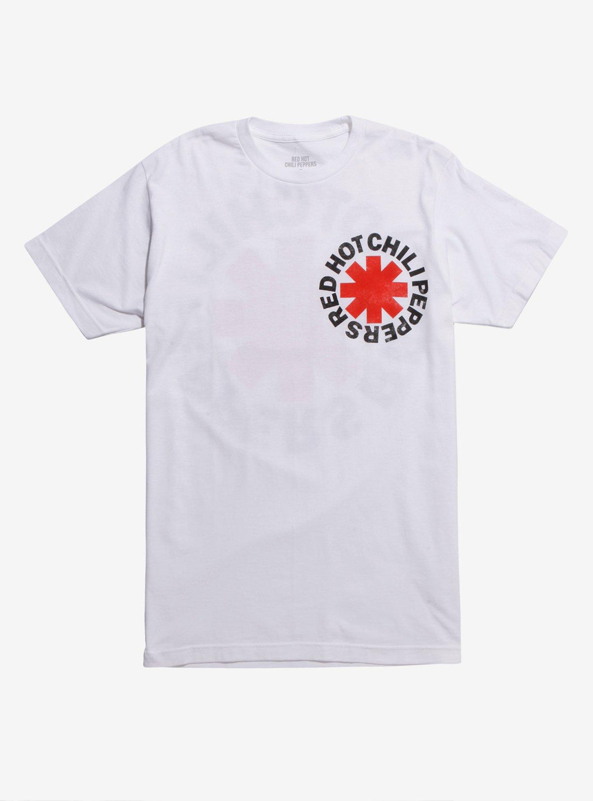 Red Hot Chili Peppers Red Black Logo T-Shirt
