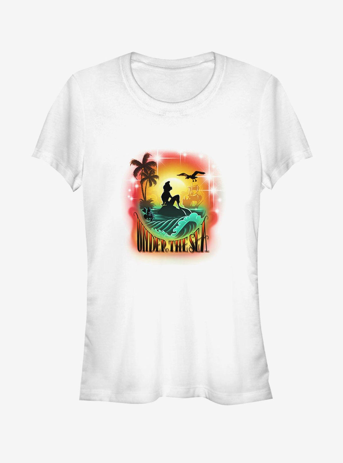 The Little Mermaid Under The Sea Girls T-Shirt