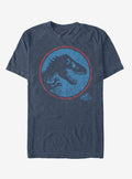 Retro T Rex Circle T-Shirt