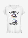 Aladdin Retro Fierce Jasmine Girls T-Shirt