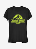 Retro T Rex Logo Girls T-Shirt