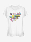 Retro Chill Vibes Girls T-Shirt