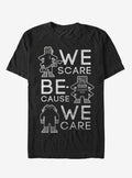Monsters Inc Scare Because We Care T-Shirt