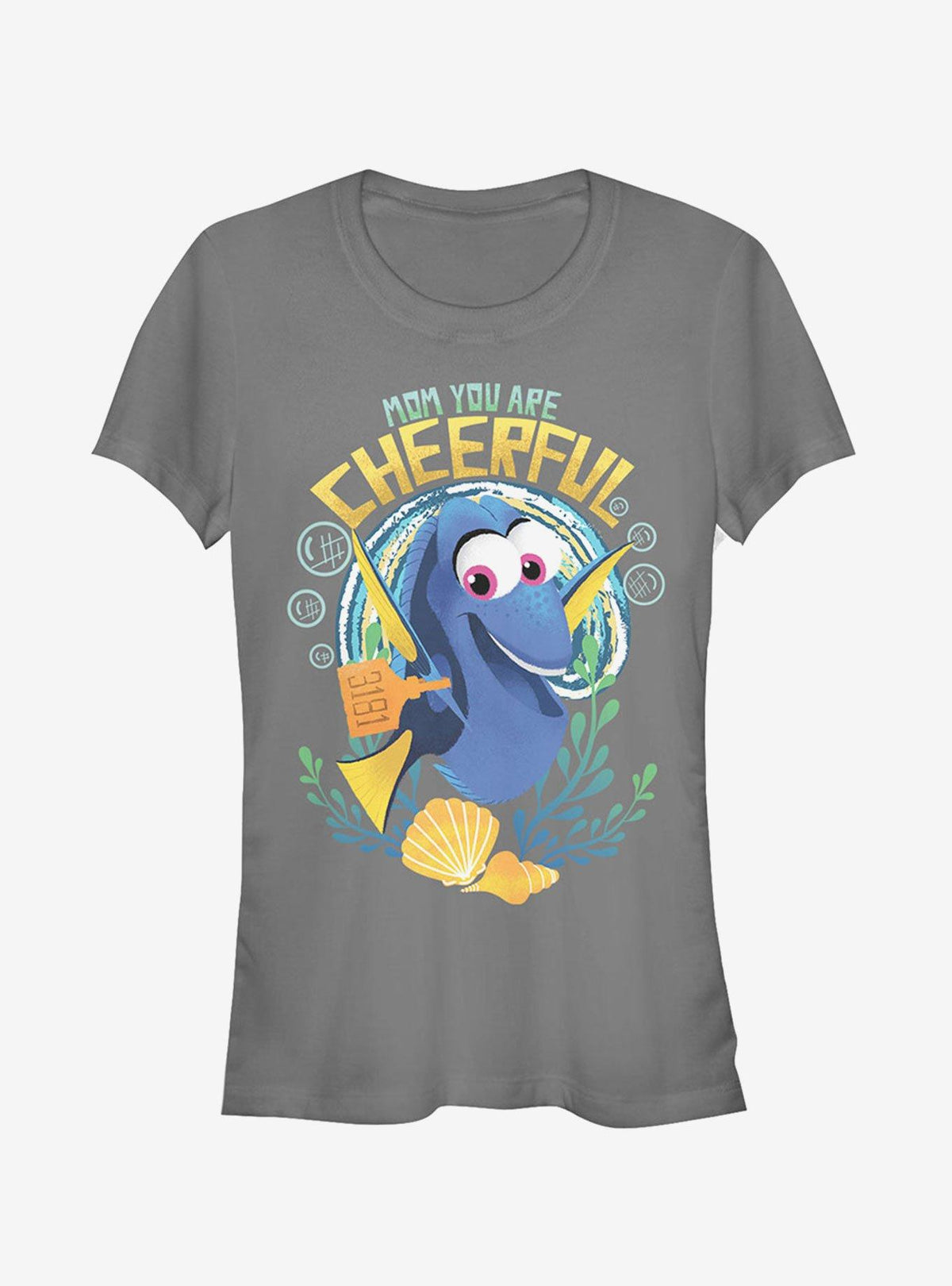 Finding Dory Cheerful Mom Girls T-Shirt
