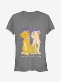 Lion King Cub Love Finds A Way Girls T-Shirt