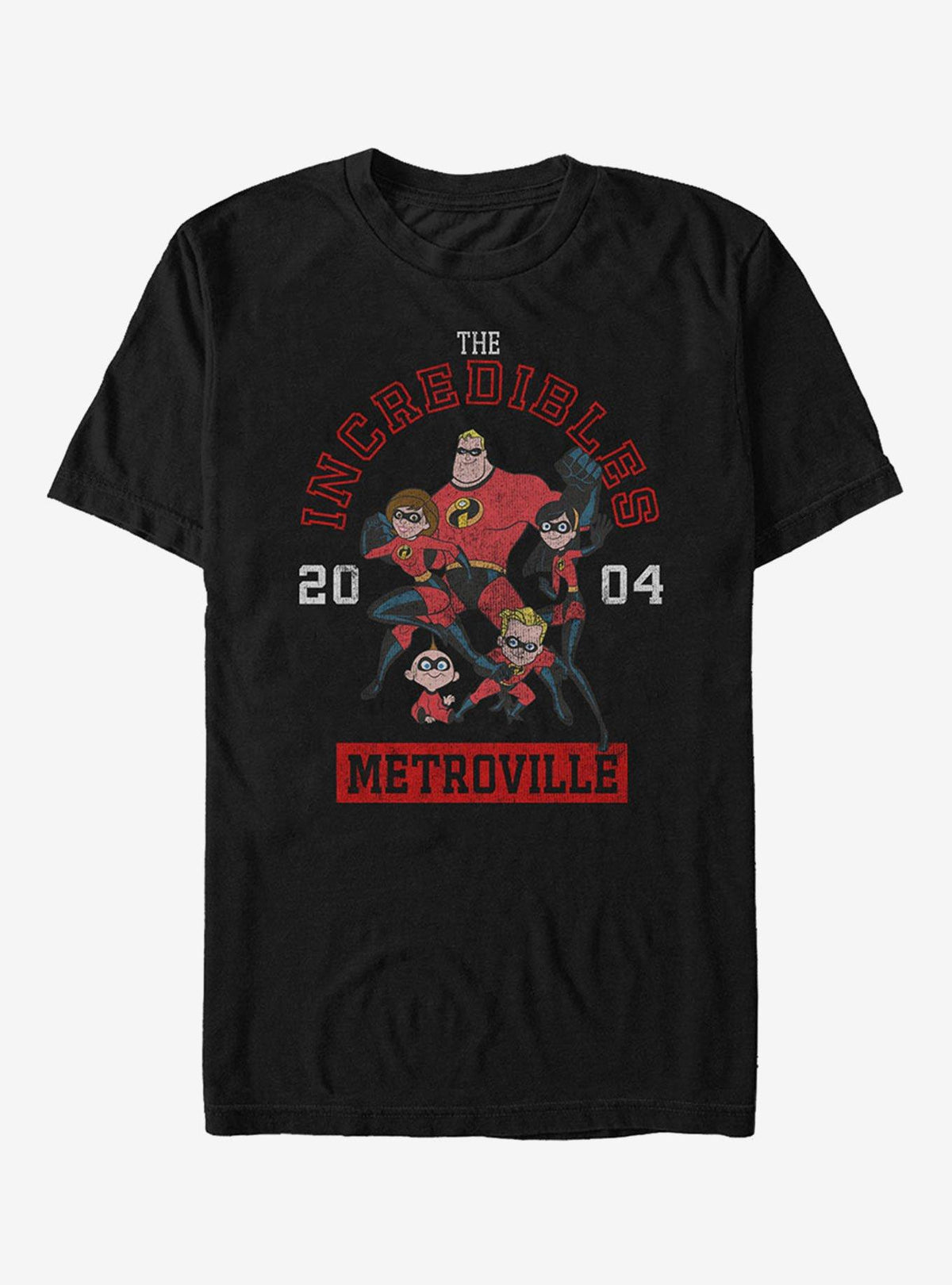 The Incredibles Metroville Family T-Shirt