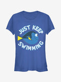 Finding Dory Swim Your Heart Out Girls T-Shirt